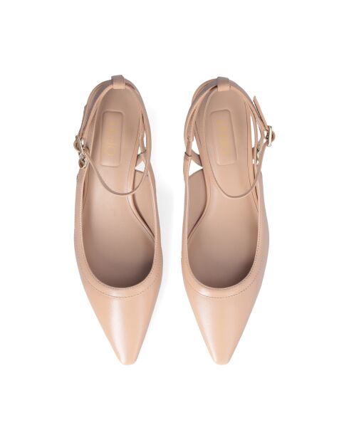 Zapatos de tacón de piel natural Gemy