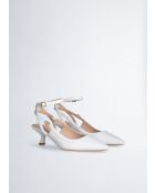 Escarpins en Cuir Gemy blancs