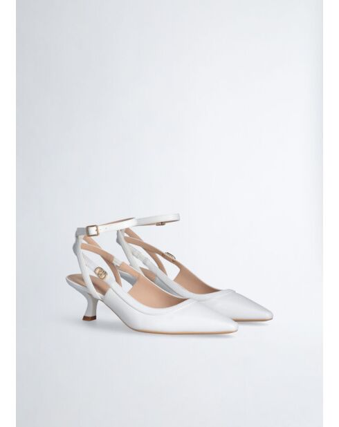 Escarpins en Cuir Gemy blancs