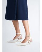 Escarpins en Cuir Gemy blancs