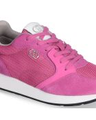 Pink Vibe sneakers van leer