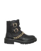 Bottines en Cuir Vanessa noires