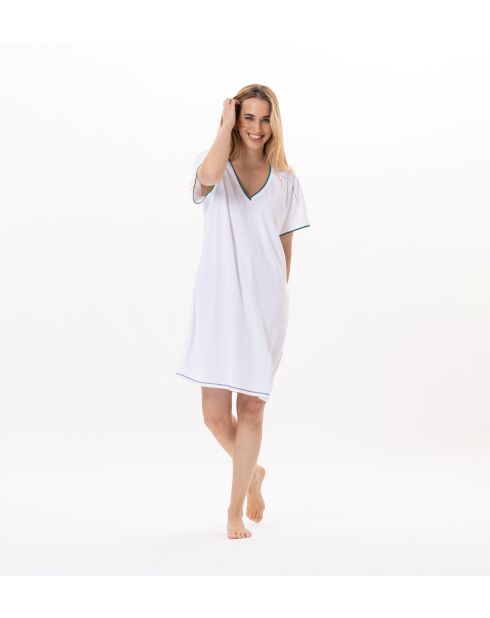 Chemise de nuit Valensole 901 blanche