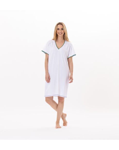 Chemise de nuit Valensole 901 blanche