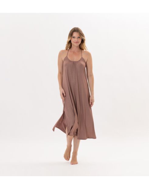 Ramatuelle 941 sandfarbenes Kleid