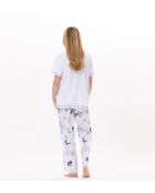 Pigiama Valensole 902 bianco/multicolore