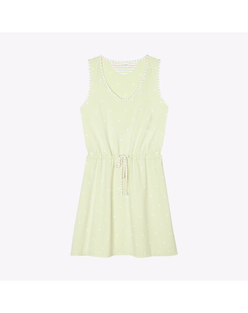 Chemise de nuit debardeur Pitchoun 907 vert d'eau