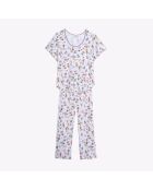 Schlafanzug Bloom 902 Korallenrot