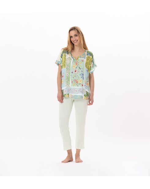 Esterel 902 meergrüner Pyjama