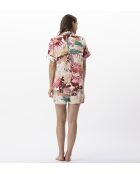 Pigiama corto multicolor Camelia 700