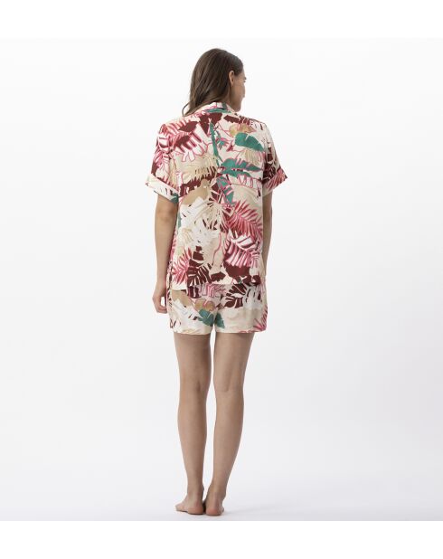 Pigiama corto multicolor Camelia 700