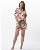 Pigiama corto multicolor Camelia 700