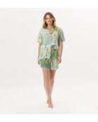 Pyjamashorts Esterel 900 meergrün