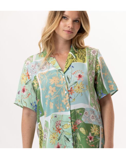 Pantaloncini da pigiama Esterel 900 verde mare