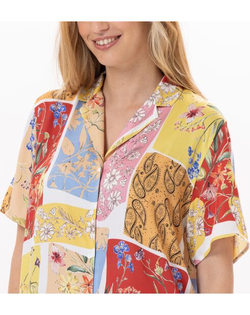 Pantaloncini da pigiama rosa Esterel 900