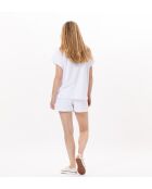 Conjunto de pantalones cortos blancos Valensole 920