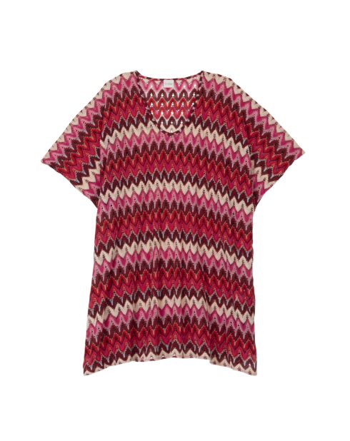 Kaftan Bahia 740 roze/veelkleurig