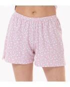 Pigiama corto rosa Calisson 900