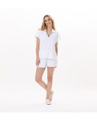 Conjunto de pantalones cortos blancos Valensole 920