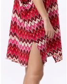 Kaftan Bahia 740 roze/veelkleurig