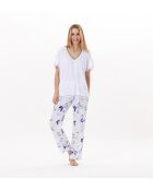 Pigiama Valensole 902 bianco/multicolore