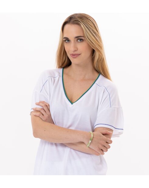 Pigiama Valensole 902 bianco/multicolore