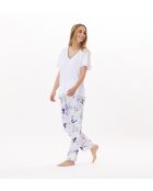 Pigiama Valensole 902 bianco/multicolore