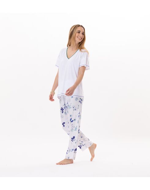 Pigiama Valensole 902 bianco/multicolore