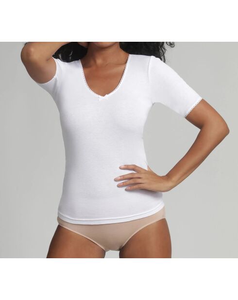 Klassiek wit t-shirt