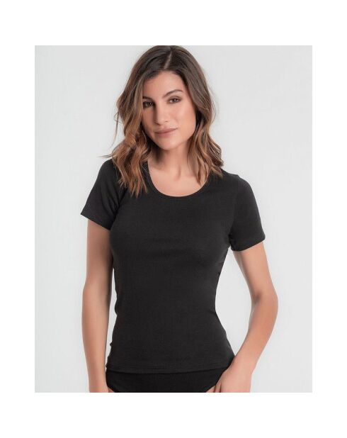 T-shirt manches courtes noir