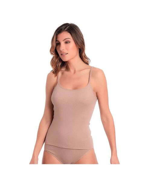 Débardeur Naturel beige