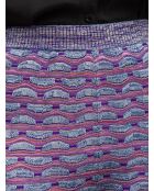 Josée space dye broek veelkleurig blauw/paars