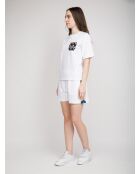 Viviane weißes Kurzarm-T-Shirt