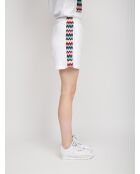 Weiße Chevron-Shorts von Michèle