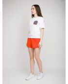 Weißes Kurzarm-T-Shirt