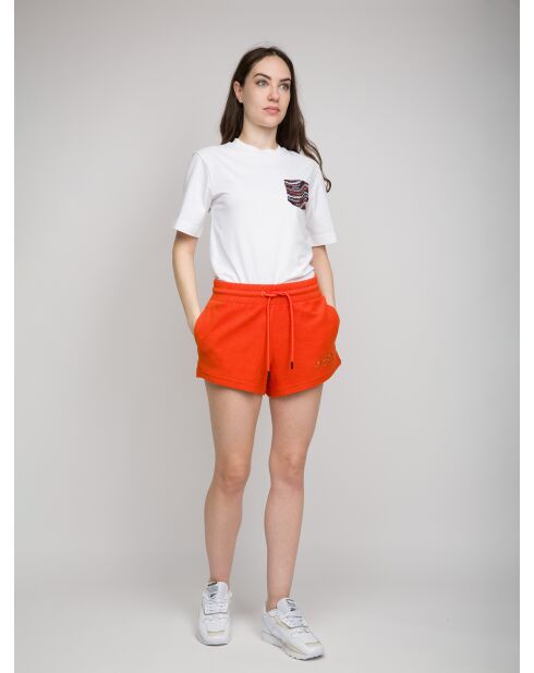 Helene oranje korte broek