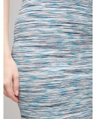 Blauer Jerseyrock Zoé