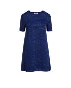 Blauw/zilveren Wendy-jurk