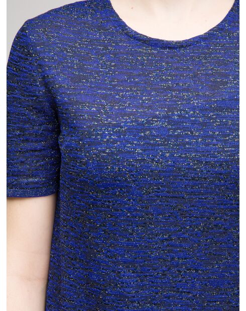 Blauw/zilveren Wendy-jurk