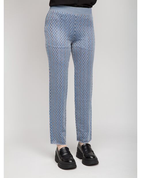 Pantalon Estelle bleu