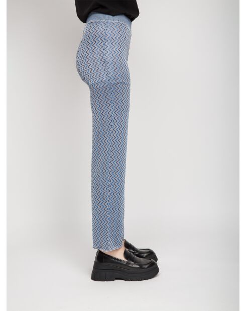 Pantalon Estelle bleu