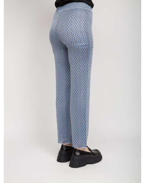 Pantalon Estelle bleu