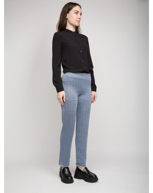 Pantalon Estelle bleu