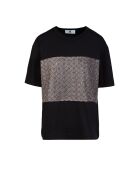 Rosalie zwart t-shirt met korte mouwen