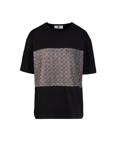 Rosalie zwart t-shirt met korte mouwen