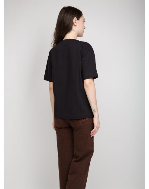 Rosalie zwart t-shirt met korte mouwen