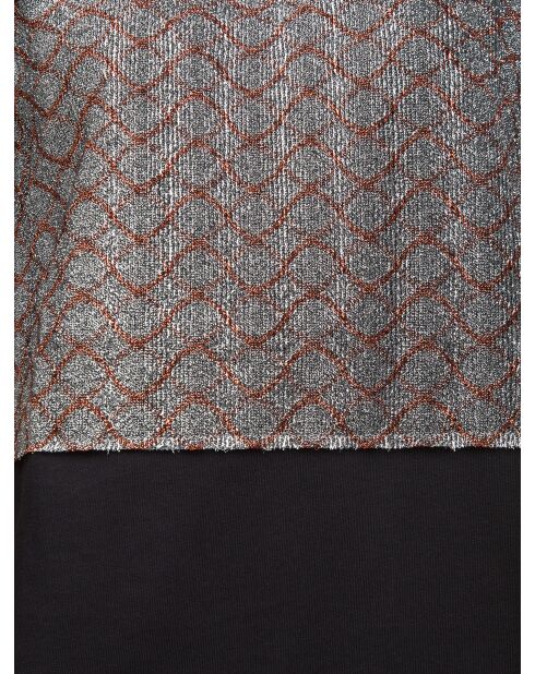 Rosalie zwart t-shirt met korte mouwen