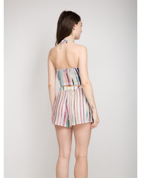 Top riga resort Amélie multicolore