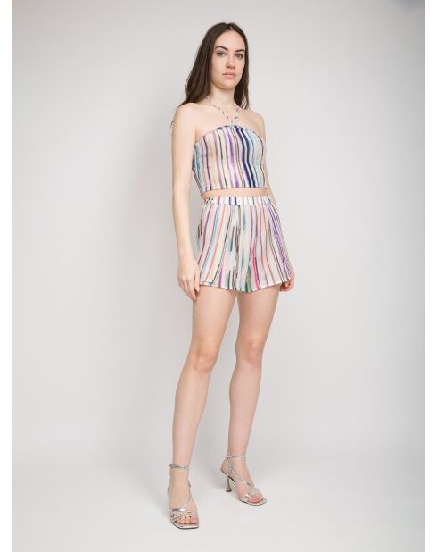 Top riga resort Amélie multicolore