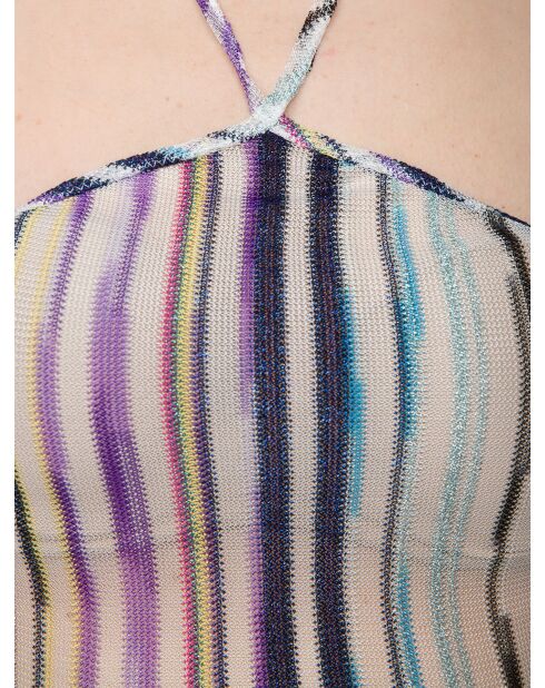 Top riga resort Amélie multicolore